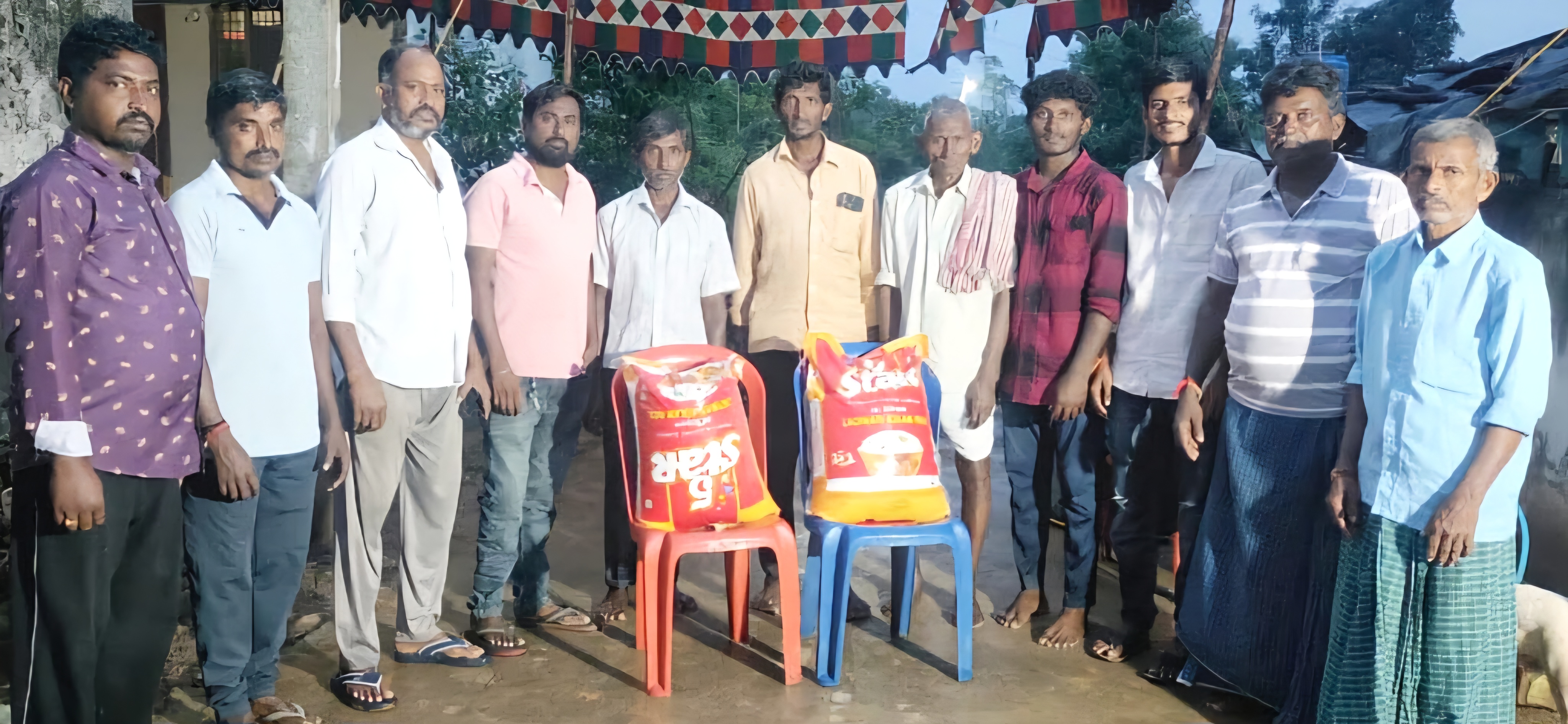 యంగ్ ఇండియా సేవ సమితి అధ్వర్యంలో 50 కేజీల బియ్యం అందజేత.