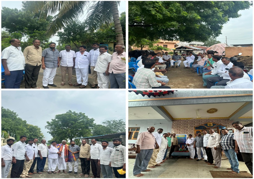 మృతుల కుటుంబాలకు మాజీ జడ్పీటీసీ మెడిశెట్టి రాములు పరామర్శ