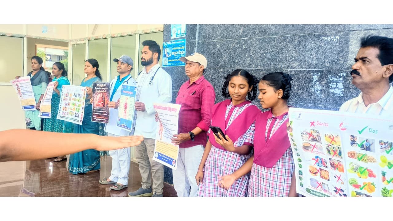 మత్తు పదార్థాలకు దూరంగా ఉండాలి – ఆరోగ్యకరమైన సమాజ నిర్మాణంలో యువత కీలక పాత్ర