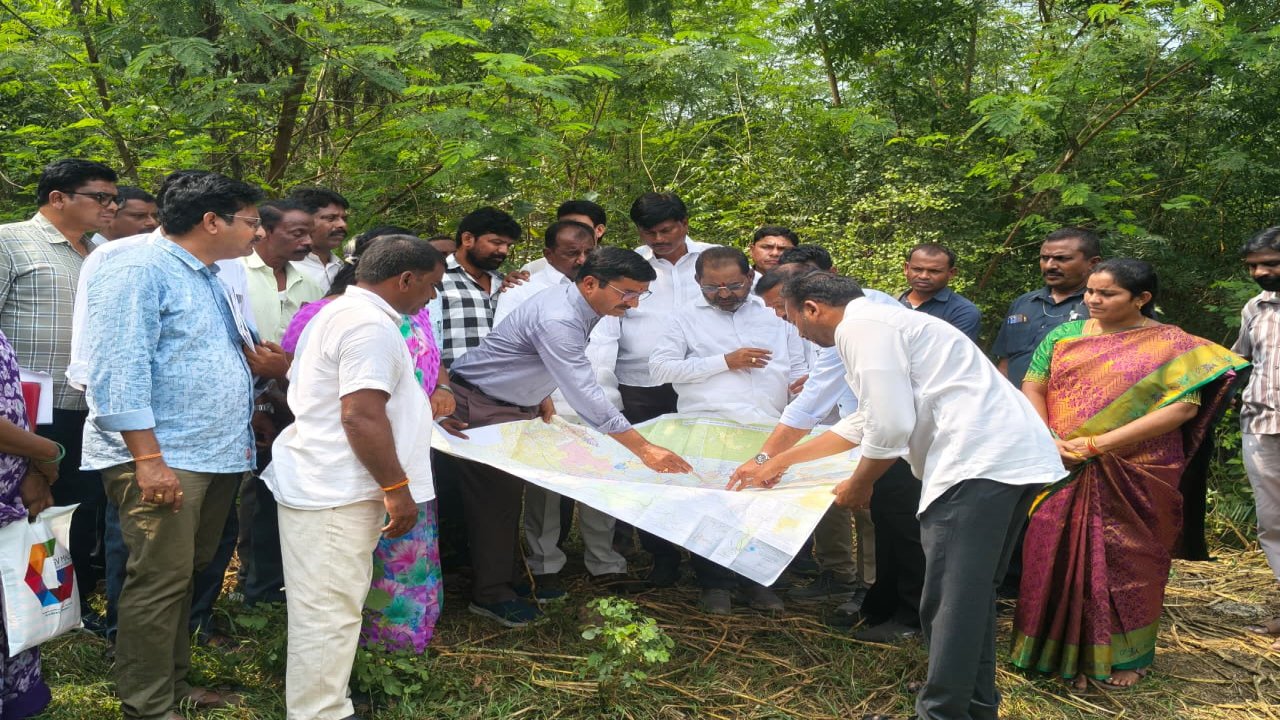 సీతారామ ప్రాజెక్టు కాల్వ విస్తరణపై పరిశీలన