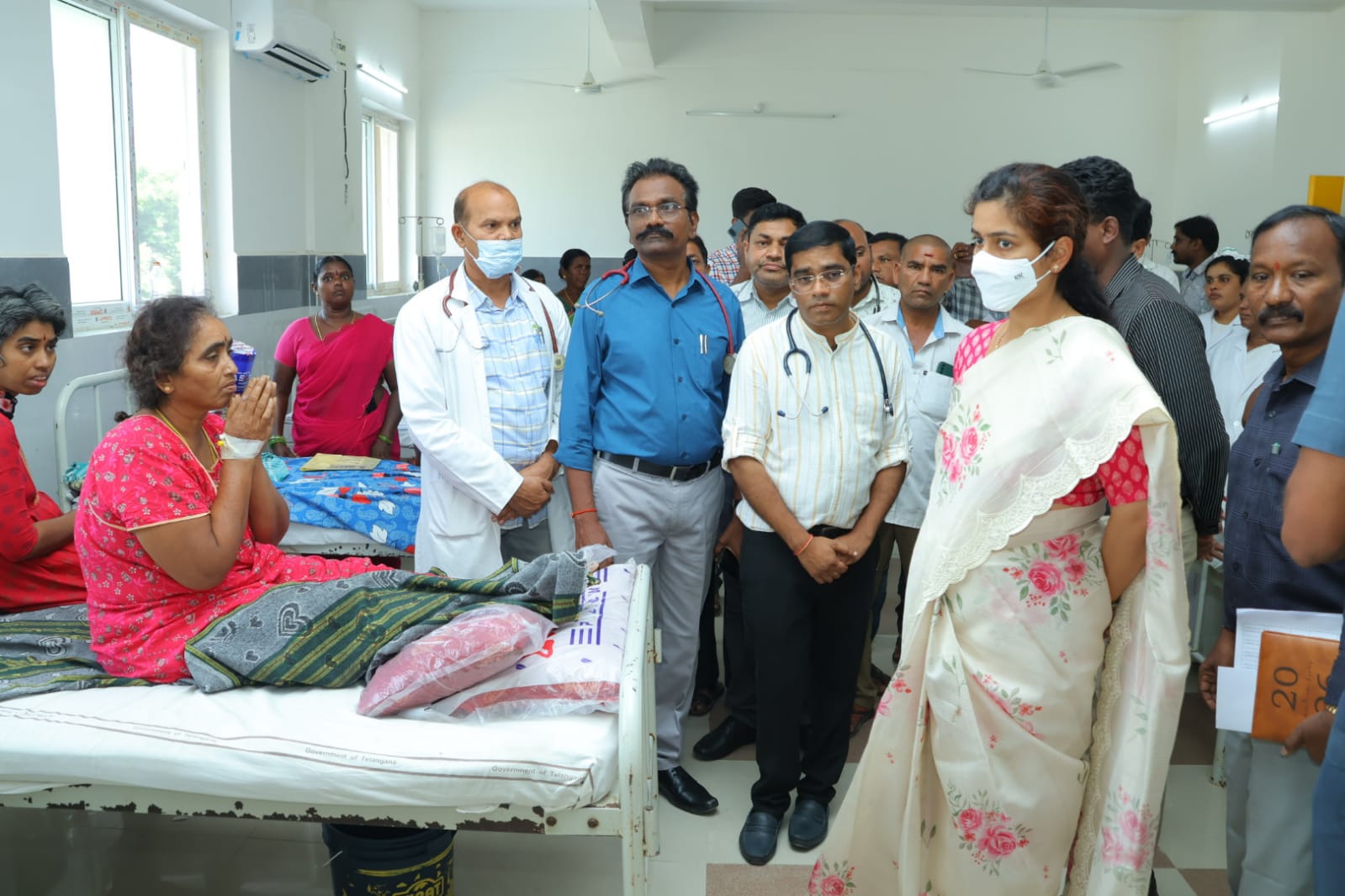 పరకాల ప్రభుత్వ ఏరియా ఆసుపత్రిలో వైద్య సేవలు మెరుగ్గా ఉండాలి జిల్లా కలెక్టర్