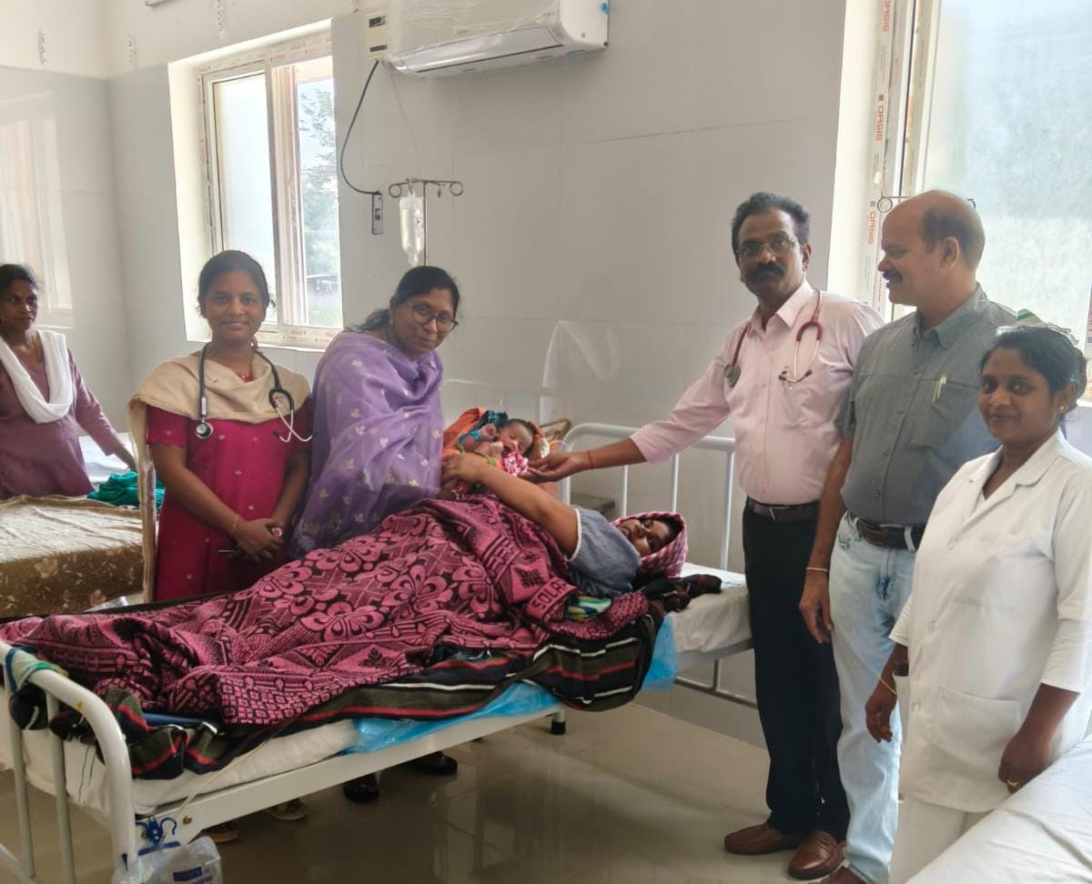 పరకాల ఏరియా ఆసుపత్రిలో  తొలి శస్త్రచికిత్స విజయవంతం