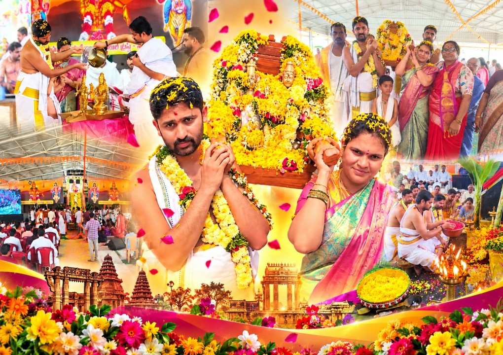 అయ్యప్పస్వామి పాదసేవలో... "పడిదల మహాలక్ష్మి నవీన్ కుమార్"